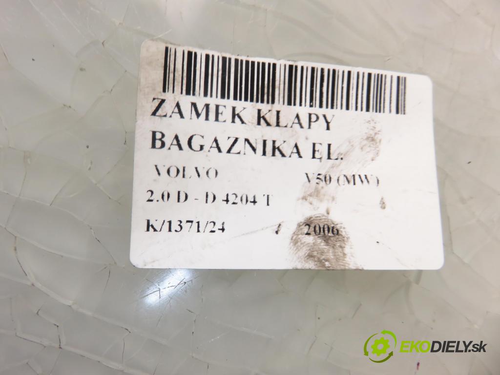 VOLVO V50 (MW) KOMBI 2006 100,00 2.0 D 136 - D 4204 T (PSA) 1997,00 zámok dveří kufr EL. 8M51R442A66AB