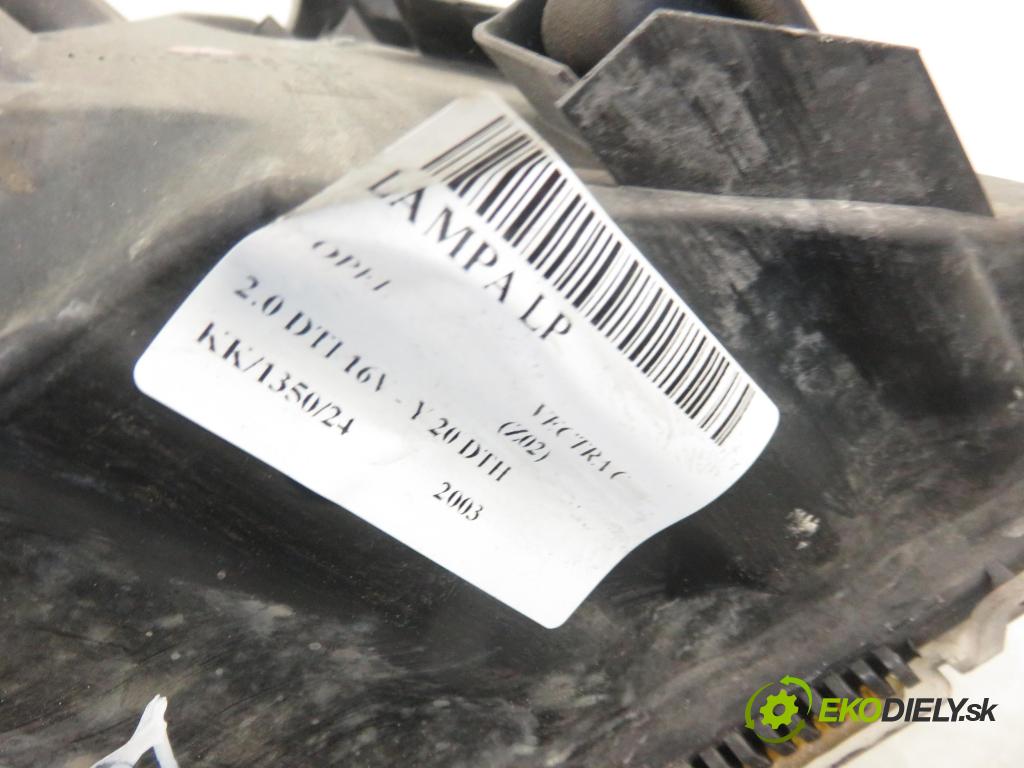 OPEL VECTRA C (Z02) SEDAN 2003 74,00 2.0 DTI 16V 101 - Y 20 DTH 1995,00 Svetlo LP