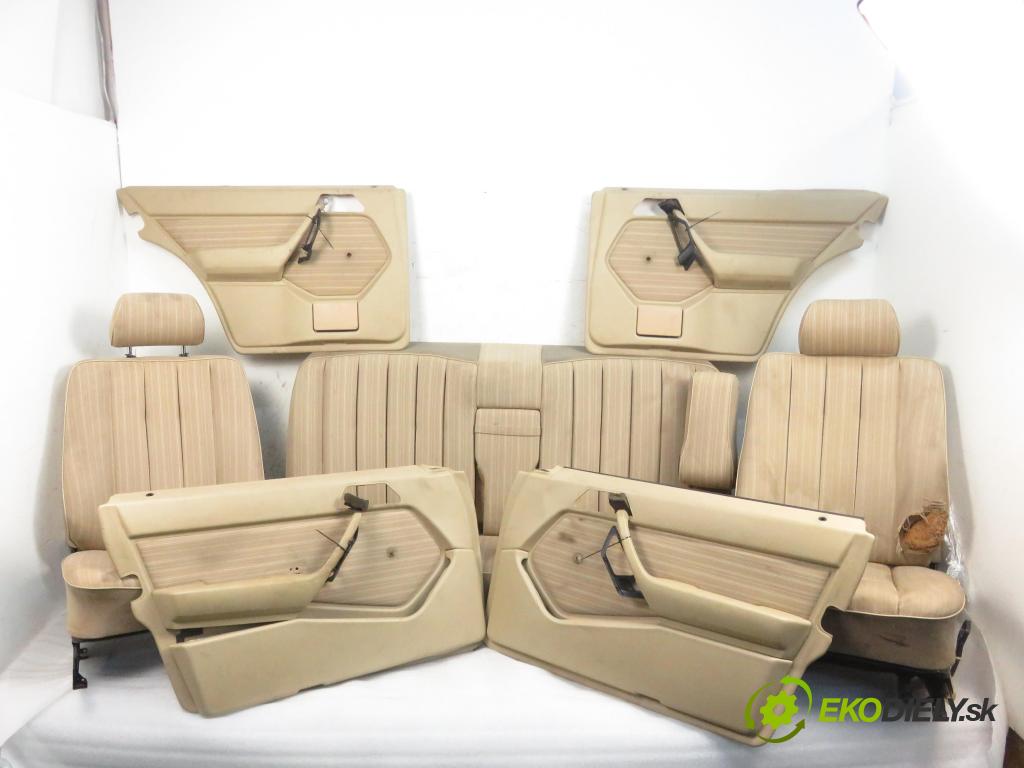 MERCEDES-BENZ Sedan (W124) SEDAN 1987 0,00 230 E (124.023) - M 102.982 2298,00 Sedadlá, sedačky