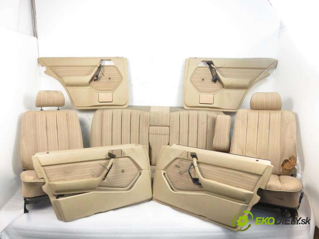 MERCEDES-BENZ Sedan (W124) SEDAN 1987 0,00 230 E (124.023) - M 102.982 2298,00 Sedadlá, sedačky