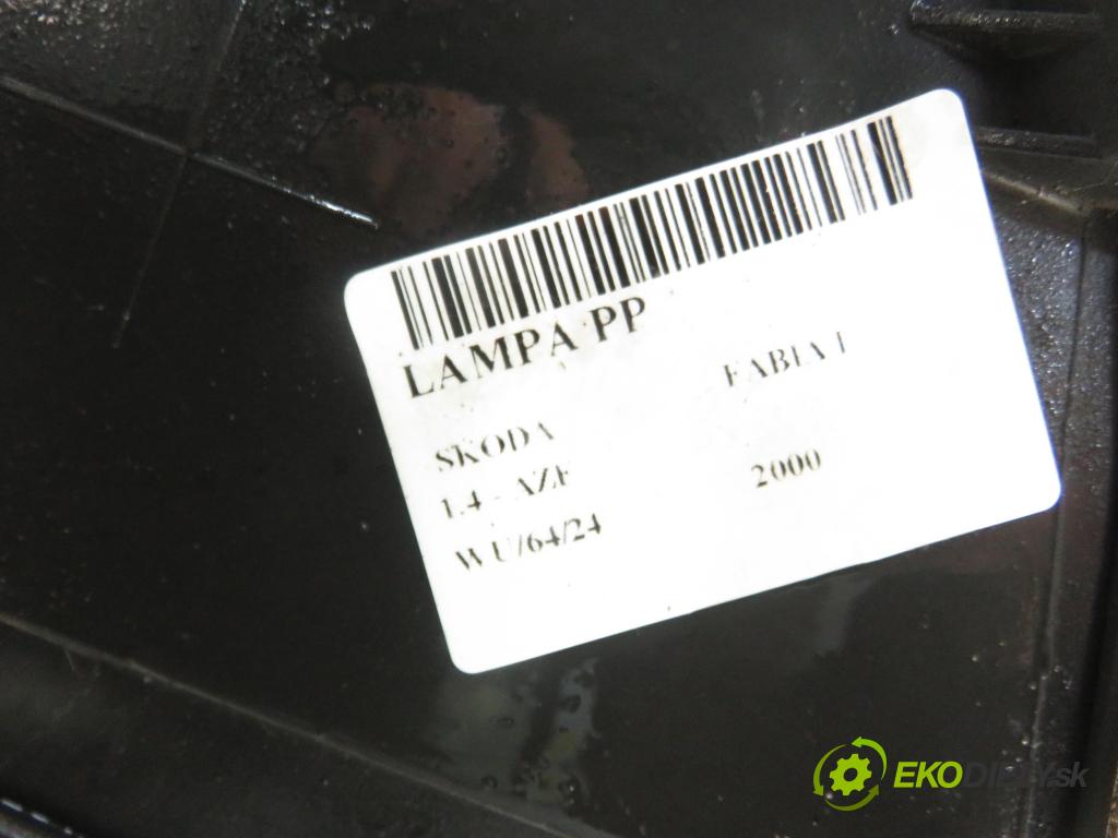 SKODA FABIA I (6Y2) HB 2000 44,00 1.4 MPi 60 - AZE 1397,00 Svetlo PP