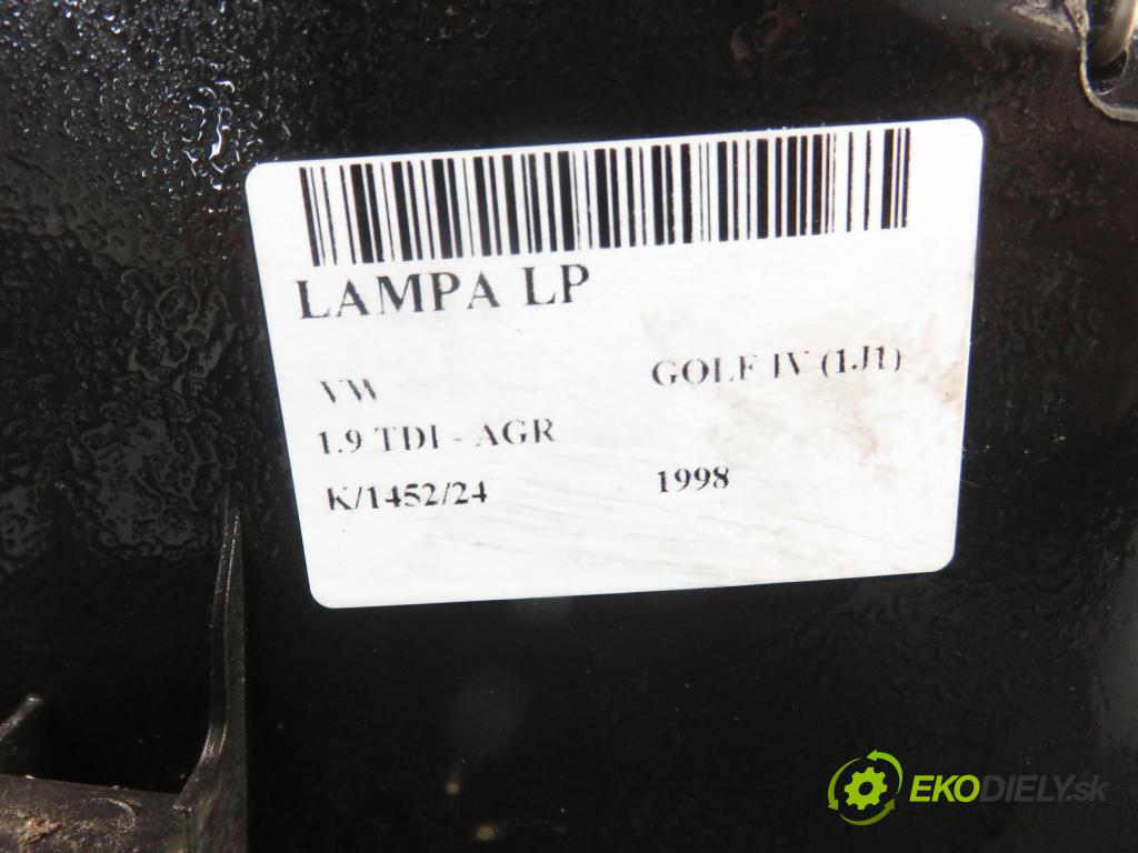 VW GOLF IV (1J1) HB 1998 66,00 1.9 TDI - AGR 1896,00 Svetlo LP