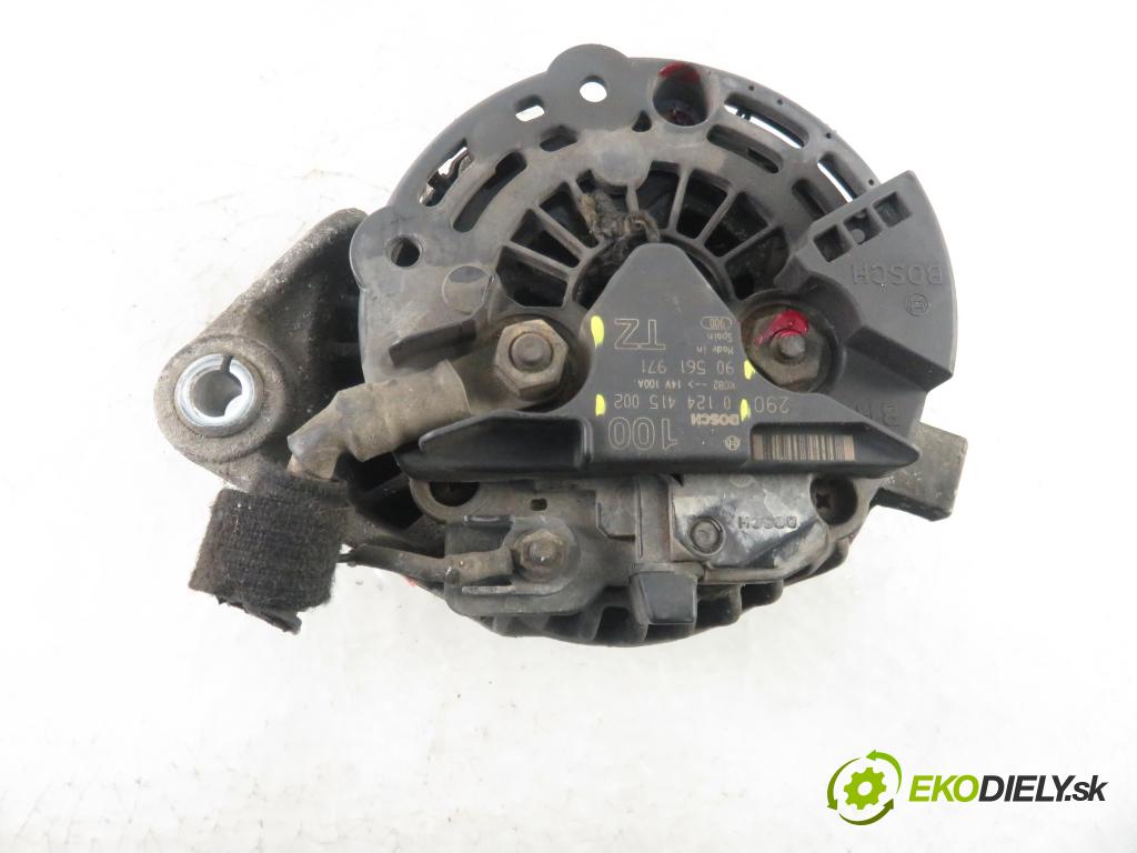 OPEL ZAFIRA A Nadwozie Wielkopojemne (MPV) (T98) MINIVAN 2002 92,00 1.8 16V 125 - Z 18 XE 1796,00 Alternátor 90561971TZ ; 90561971 ; 0124415002 (Alternátory)
