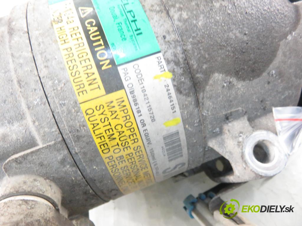 OPEL ZAFIRA A Nadwozie Wielkopojemne (MPV) (T98)  MINIVAN 2002 92,00 1.8 16V 125 - Z 18 XE 1796,00 KOMPRESOR: klimatizace 24464151 (Kompresory)
