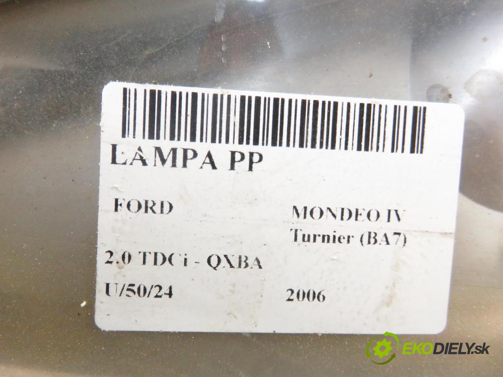 FORD MONDEO IV Turnier (BA7) KOMBI 2006 103,00 2.0 TDCi - QXBA 1997,00 Svetlo PP 7S7113D152BJ