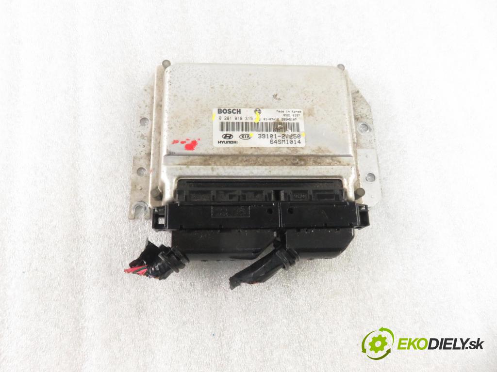 HYUNDAI SANTA FÉ I (SM) SUV 2001 83,00 2.0 CRDi 4x4 113 - D4EA 1991,00 řídící jednotka motora 0281010315 ; 3910127250