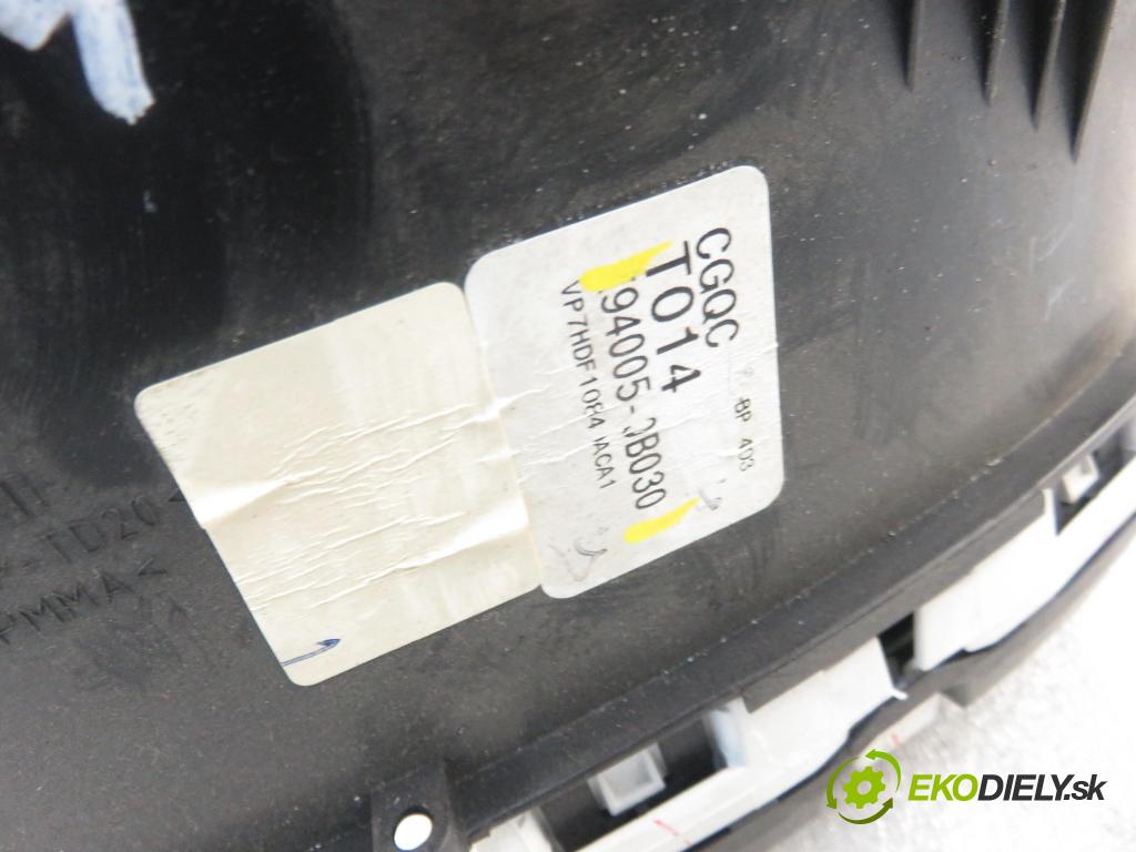 HYUNDAI GETZ (TB) HB 2007 49,00 1.1 SOHC 12V 67 - G4HG 1086,00 prístrojovka elektrický 940050B030