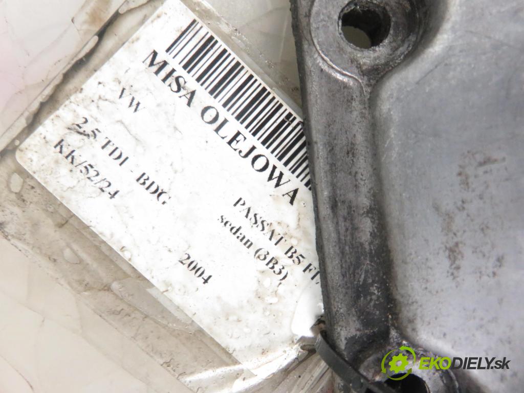 VW PASSAT B5.5 (3B3) SEDAN 2004 120,00 2.5 TDI - BDG 2496,00 vana olejová  (Olejové vany)