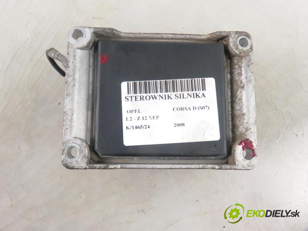 OPEL CORSA D (S07) HB 2008 59,00 1.2 - Z 12 XEP 1229,00 řídící jednotka motora 55557933 ; 55557933AX ; 0261208940