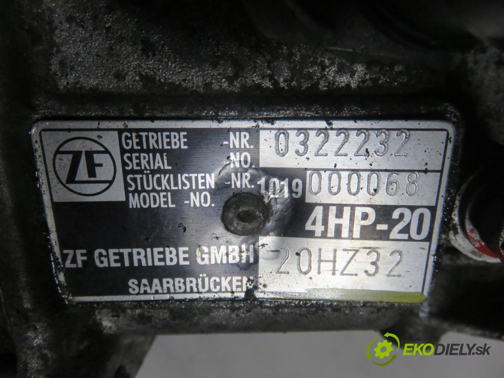 PEUGEOT 407 (6D_) SEDAN 2006 100,00 2.0 HDi 135 - RHR 1997,00 Prevodovka automatická 20HZ32