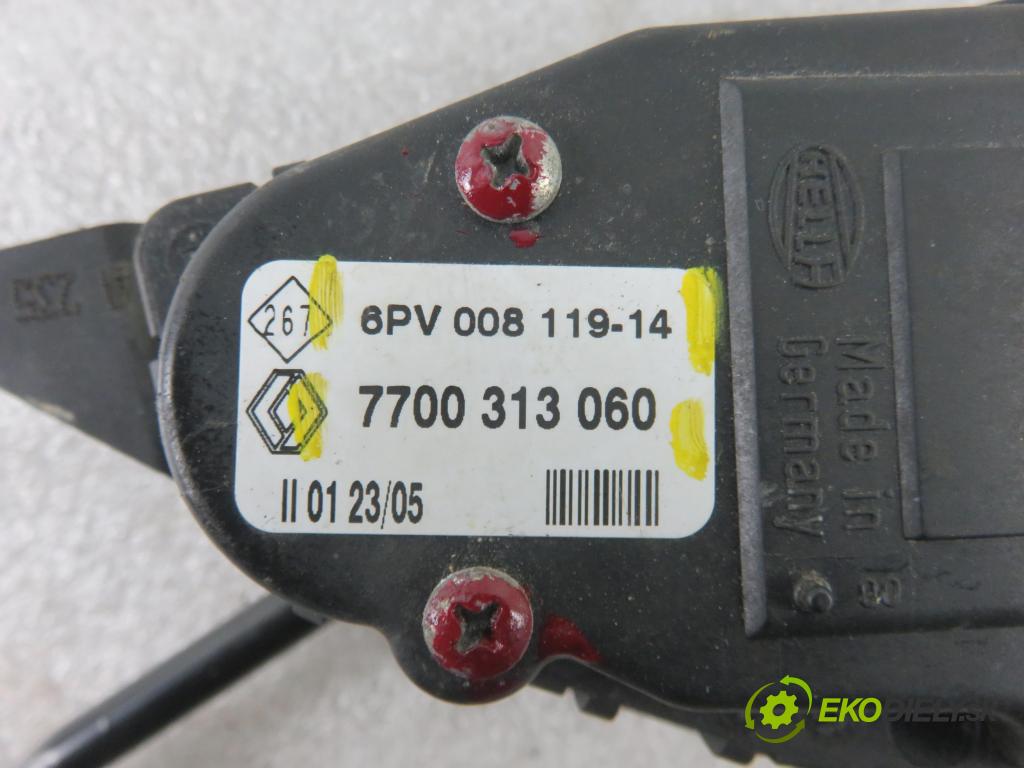 OPEL VIVARO A Autobus (X83) BUS 2005 99,00 2.5 DTI - G9U 730 2464,00 Potenciometer plynu 7700313060 ; 6PV00811914 (Pedále)