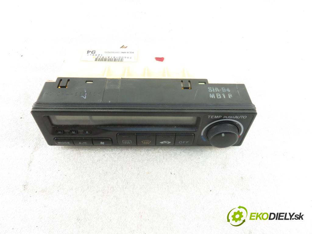 HONDA ACCORD VI (CK, CG, CH, CF8) SEDAN 2000 100,00 1.8 i (CG8) - F18B2 1850,00 Panel topení KLIMATRONIK 79600S1A942