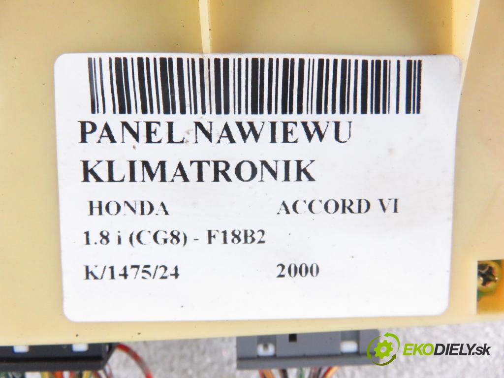 HONDA ACCORD VI (CK, CG, CH, CF8) SEDAN 2000 100,00 1.8 i (CG8) - F18B2 1850,00 Panel topení KLIMATRONIK 79600S1A942