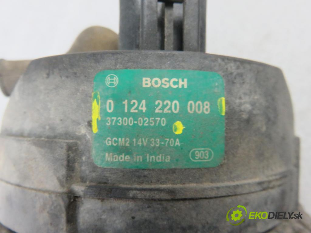 HYUNDAI GETZ (TB) HB 2007 49,00 1.1 SOHC 12V 67 - G4HG 1086,00 Alternátor 3730002570 ; 0124220008 (Alternátory)
