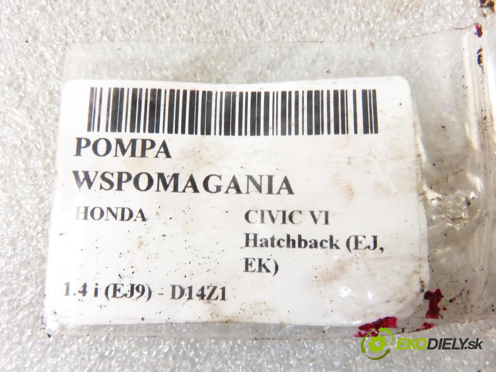 HONDA CIVIC VI Hatchback (EJ, EK) HB 1999 55,00 1.4 i (EJ9) - D14Z1 1396,00 Pumpa servočerpadlo  (Servočerpadlá, pumpy riadenia)