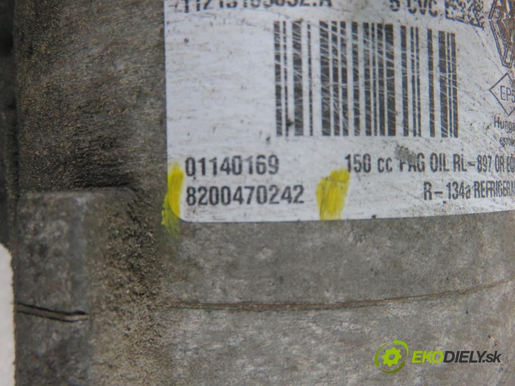 RENAULT MEGANE II (BM0/1_, CM0/1_) HB 2005 63,00 1.5 dCi 86 - K9K 724 1461,00 KOMPRESOR: klimatizace 8200470242 (Kompresory)