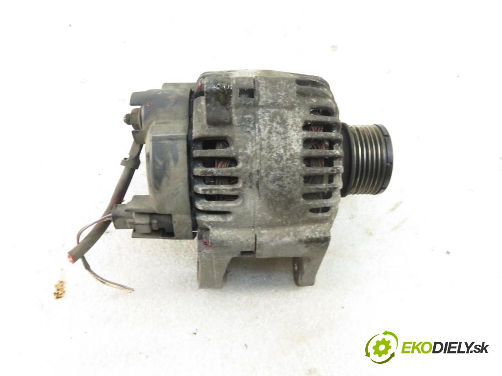 RENAULT MEGANE II (BM0/1_, CM0/1_) HB 2005 63,00 1.5 dCi 86 - K9K 724 1461,00 Alternátor 8200386806 ; TG11C034 ; 2542945B (Alternátory)