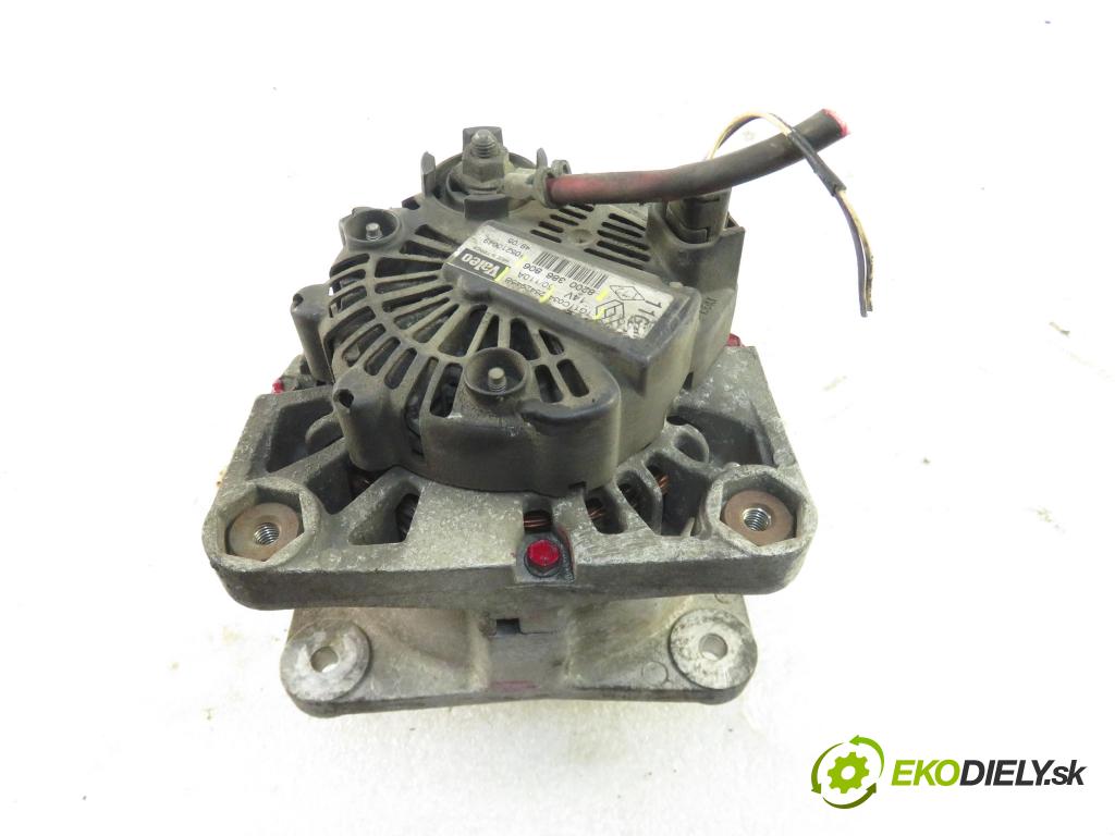 RENAULT MEGANE II (BM0/1_, CM0/1_) HB 2005 63,00 1.5 dCi 86 - K9K 724 1461,00 Alternátor 8200386806 ; TG11C034 ; 2542945B (Alternátory)