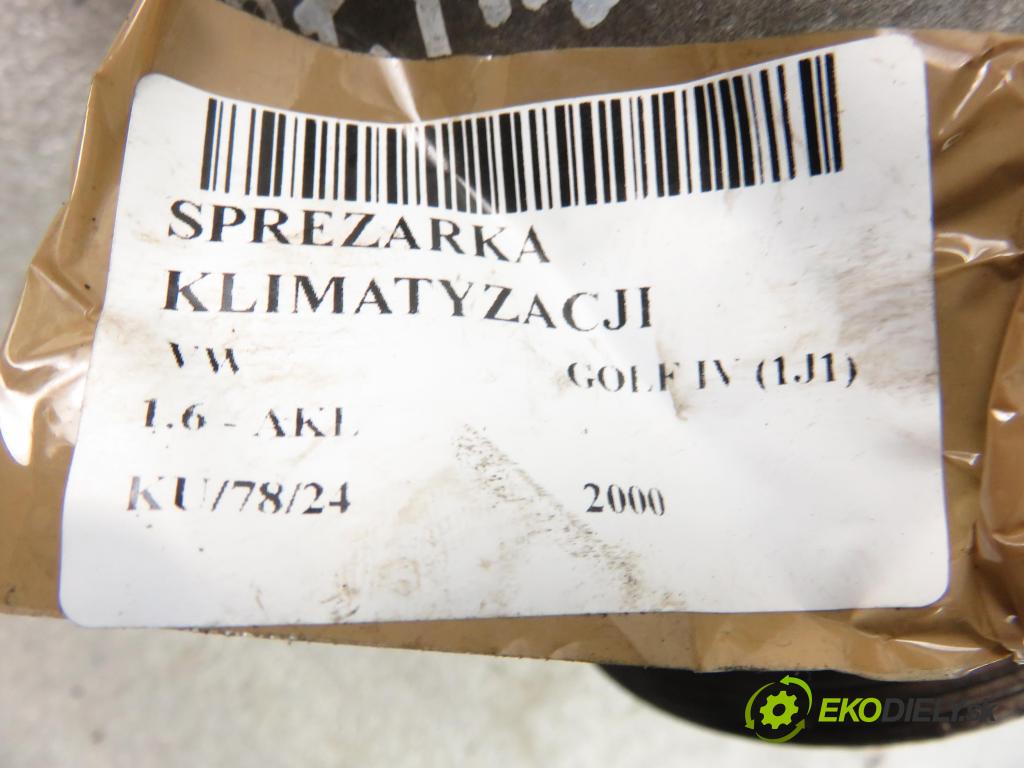 VW GOLF IV (1J1) HB 2000 74,00 1.6 - AKL 1595,00 KOMPRESOR: klimatizace 1J0820803K (Kompresory)