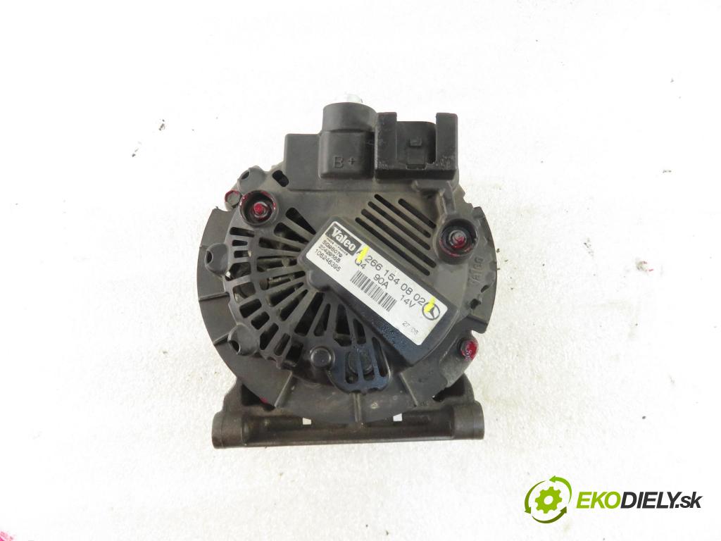 MERCEDES-BENZ KLASA A (W169) MINIVAN 2006 70,00 A 150 (169.031, 169.331) - M 266.920 1498,00 Alternátor 2661540802 (Alternátory)