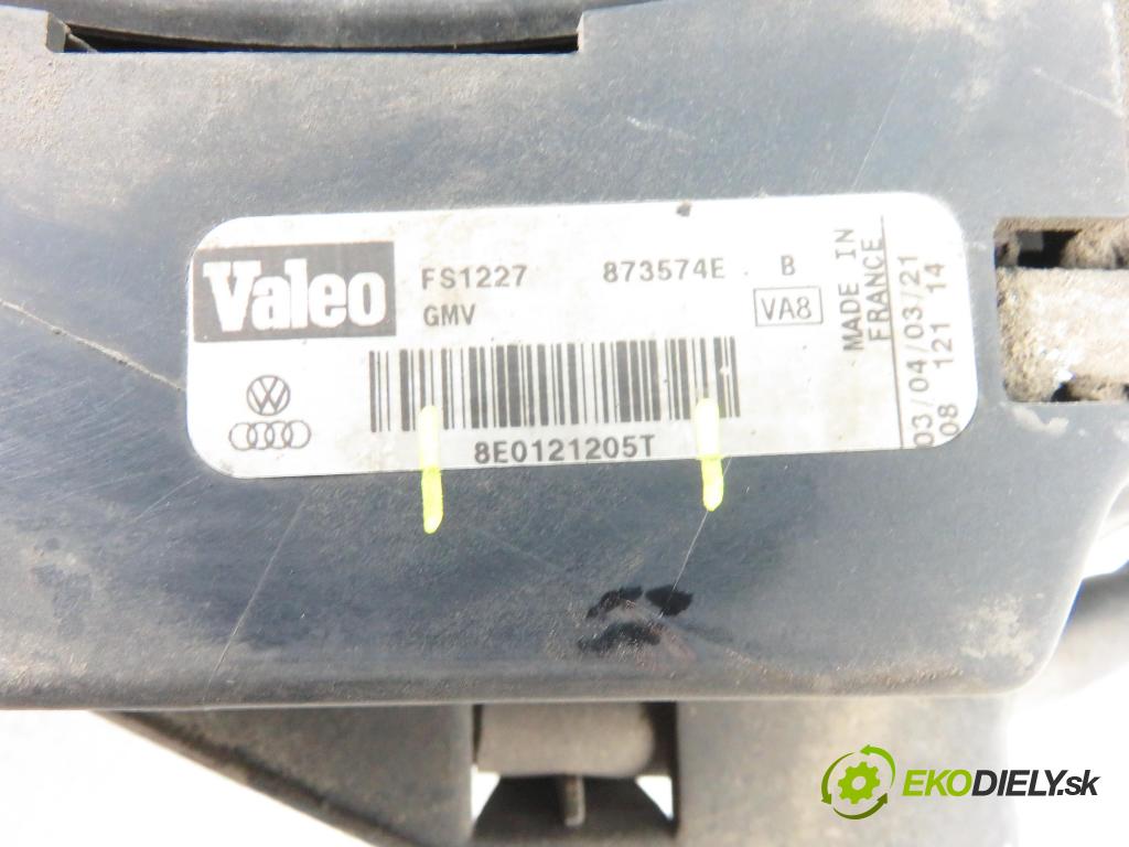 AUDI A4 (8E2, B6) SEDAN 2002 96,00 1.9 TDI PD 130 1896,00 Ventilátor chladič klímatizácie 8E0121205T
