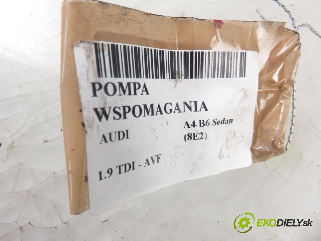AUDI A4 (8E2, B6) SEDAN 2002 96,00 1.9 TDI PD 130 1896,00 Pumpa servočerpadlo 8D0145156T ; 7690955102 (Servočerpadlá, pumpy riadenia)