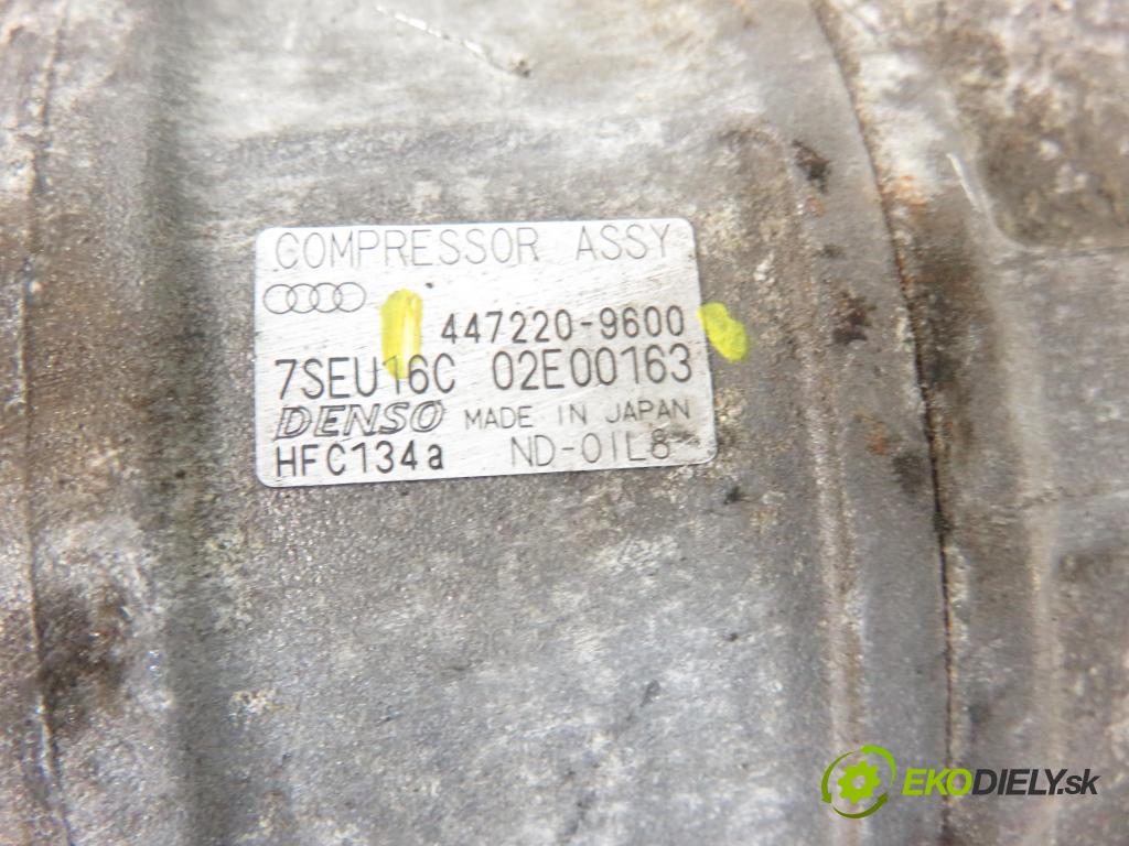 AUDI A4 (8E2, B6) SEDAN 2002 96,00 1.9 TDI PD 130 1896,00 KOMPRESOR: klimatizace 4472209600 (Kompresory)