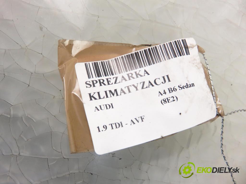AUDI A4 (8E2, B6) SEDAN 2002 96,00 1.9 TDI PD 130 1896,00 KOMPRESOR: klimatizace 4472209600 (Kompresory)