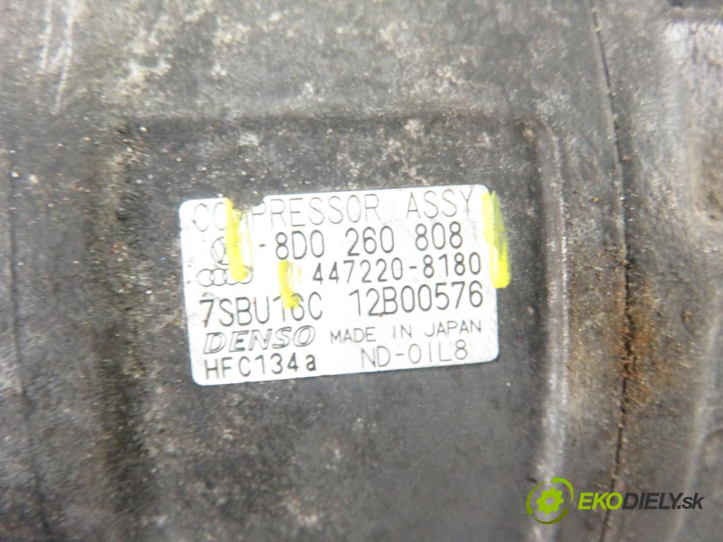 VW PASSAT B5.5 Variant (3B6) KOMBI 2002 96,00 1.9 TDI 4motion - AVF 1896,00 KOMPRESOR: klimatizace 4472208180 ; 8D0260808 (Kompresory)