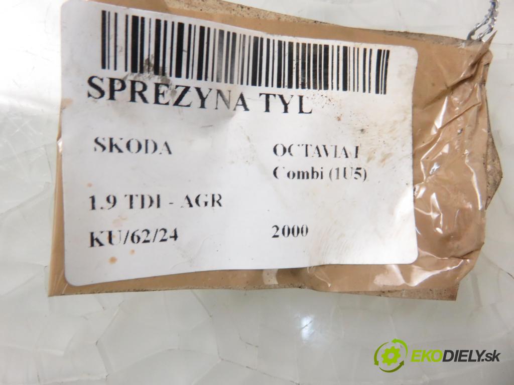 SKODA OCTAVIA I Combi (1U5) KOMBI 2000 66,00 1.9 TDI - AGR 1896,00 Pružina zadné