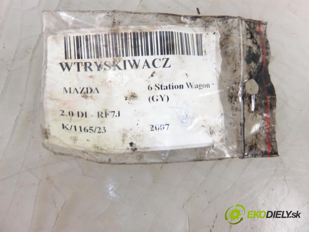 MAZDA 6 Station Wagon (GY) KOMBI 2007 105,00 2.0 DI 143 - RF7J 1998,00 vstrekovač RF7J13H50 (Vstrekovače)