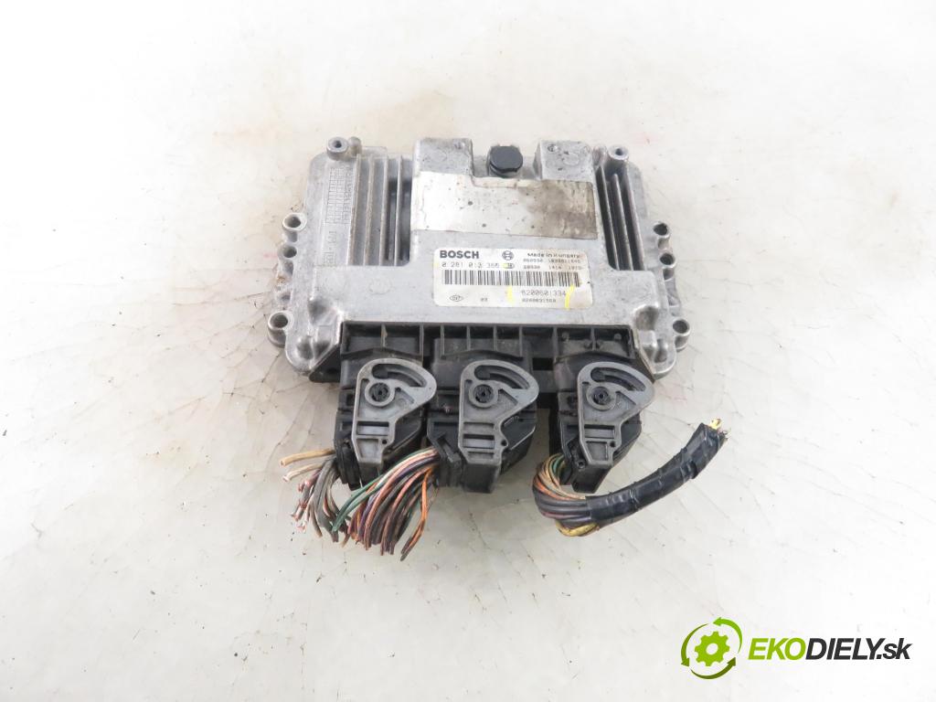 RENAULT SCENIC II (JM0/1_) MINIVAN 2006 96,00 1.9 dCi (JM15) - F9Q 804 1870,00 řídící jednotka motora 0281013366 ; 8200601334 ; 8200631560