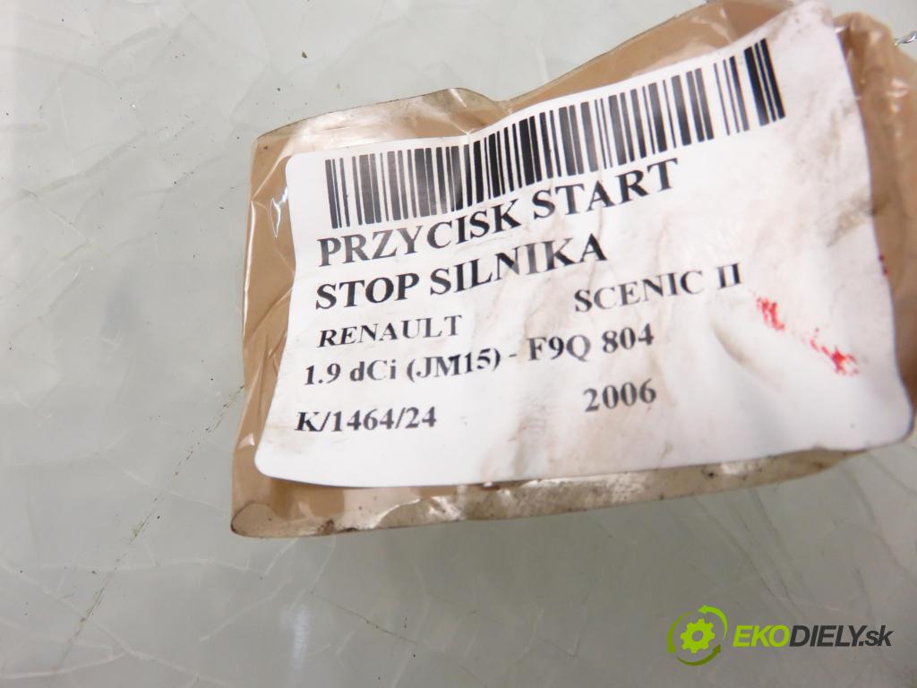 RENAULT SCENIC II (JM0/1_) MINIVAN 2006 96,00 1.9 dCi (JM15) - F9Q 804 1870,00 vypínač Start brzdových světel motora