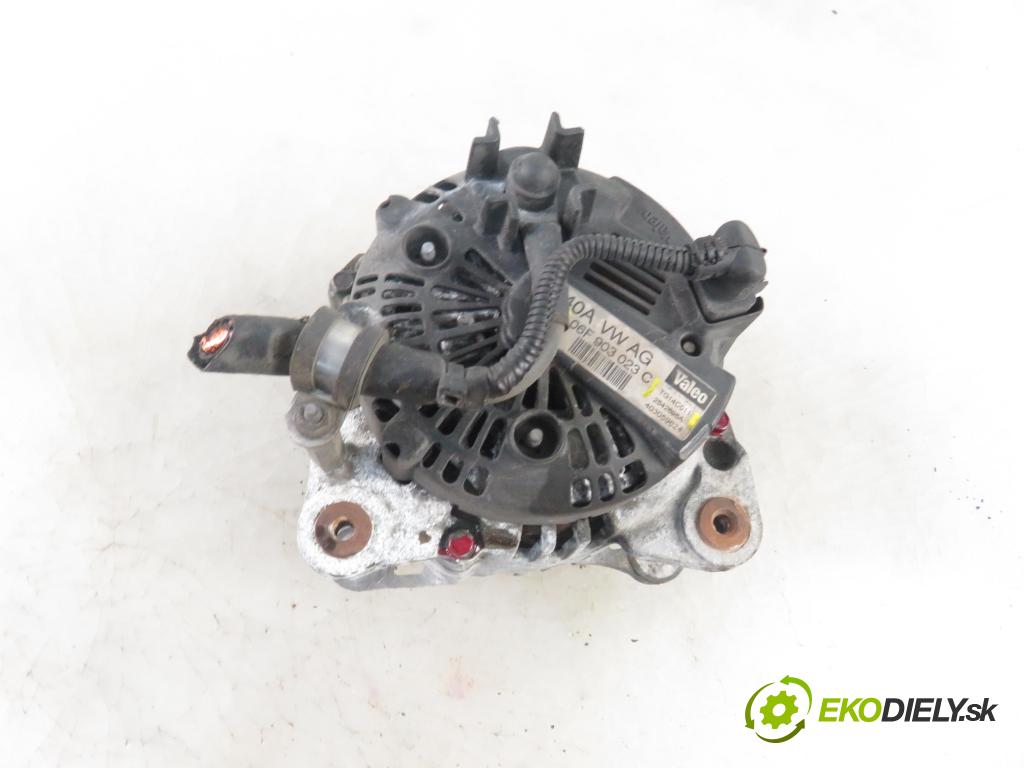 AUDI A3 (8P1) HB 2003 77,00 1.9 TDI PD 105 - BKC 1896,00 Alternátor 06F903023C ; TG14C011 ; 2542695A (Alternátory)