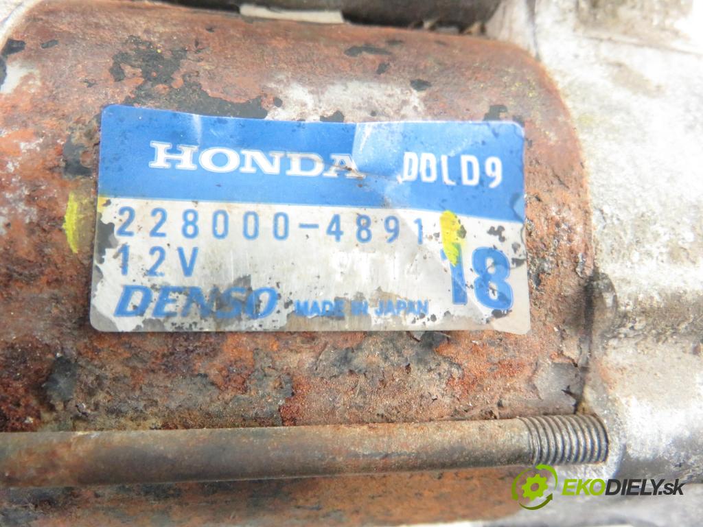 HONDA CIVIC VI Hatchback (EJ, EK) HB 1999 55,00 1.4 i (EJ9) - D14Z1 1396,00 Štartér 2280004891 (Štartéry)