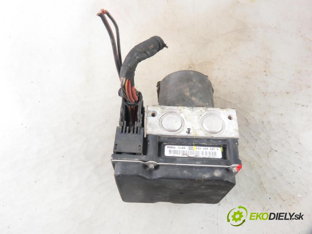 RENAULT SCENIC II (JM0/1_) MINIVAN 2006 96,00 1.9 dCi (JM15) - F9Q 804 1870,00 Pumpa ABS 0265950454 ; 0265234472 (Pumpy ABS)