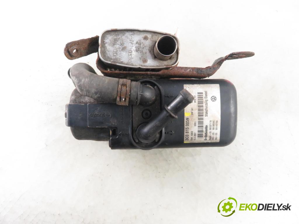 VW PASSAT B6 Variant (3C5) KOMBI 2007 103,00 2.0 TDI PD 8V 140 - BMP 1968,00 Webasto 3C0815005N (Webasto ohřívače)