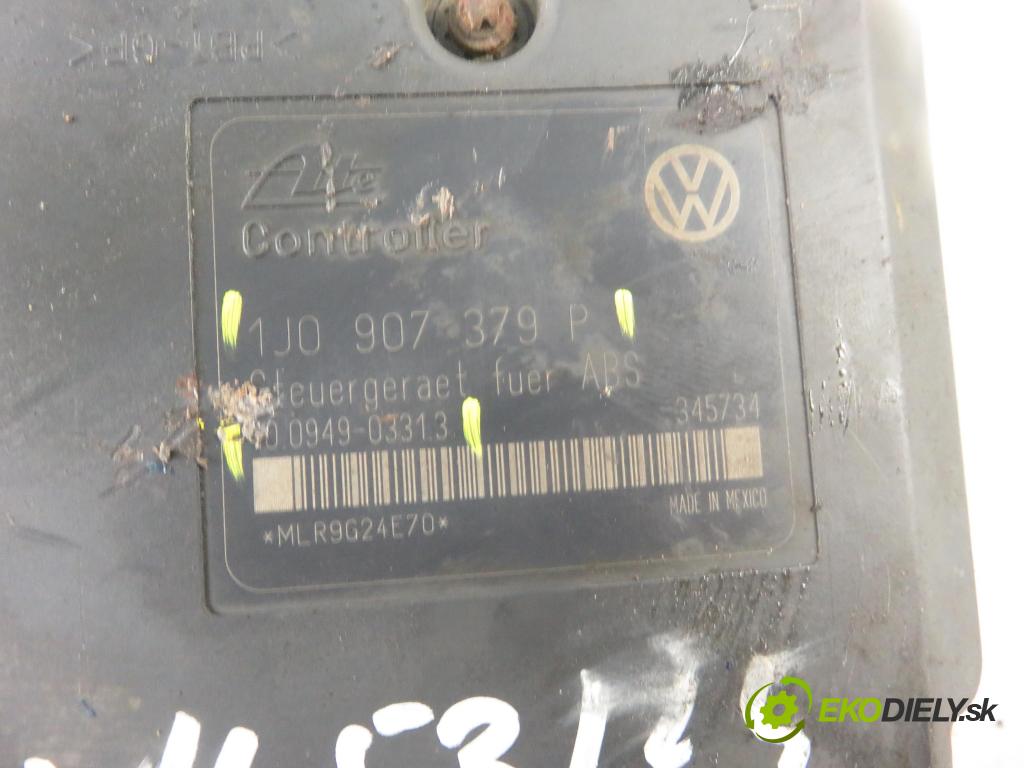 VW GOLF IV (1J1) HB 1998 66,00 1.9 TDI - AGR 1896,00 Pumpa ABS 1J0907379P ; 1J0614117D ; 10094903313 (Pumpy ABS)