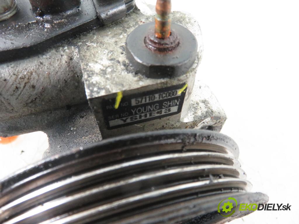 HYUNDAI GETZ (TB) HB 2007 49,00 1.1 SOHC 12V 67 - G4HG 1086,00 Pumpa servočerpadlo 571101C080 (Servočerpadlá, pumpy riadenia)