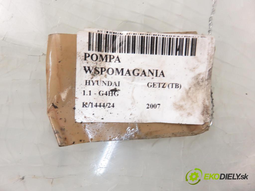 HYUNDAI GETZ (TB) HB 2007 49,00 1.1 SOHC 12V 67 - G4HG 1086,00 Pumpa servočerpadlo 571101C080 (Servočerpadlá, pumpy riadenia)