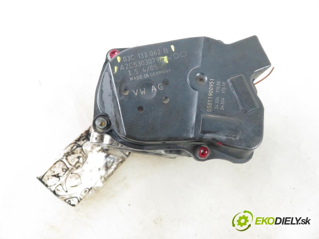SEAT IBIZA III (6L1) HB 2005 55,00 1.4 16V - BKY 1390,00 Škrtiaca klapka 03C133062B ; A2C53030790 (Škrtiace klapky)