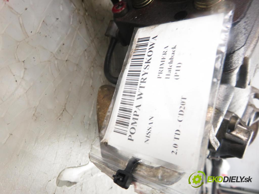 NISSAN PRIMERA Hatchback (P11) LIFTBACK 1997 66,00 2.0 TD - CD20T 1974,00 Pumpa vstrekovacia 0460404965 ; 167002J620 (Vstrekovacie čerpadlá)