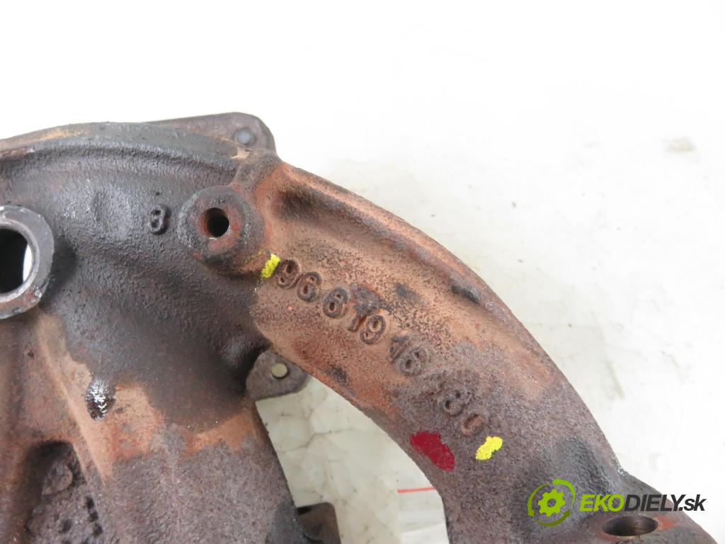 PEUGEOT 207 SW (WK_) KOMBI 2008 54,00 1.4 8V 73 - KFV (TU3A) 1360,00 potrubí VYČERPAT: 9661916480 (Výfukové potrubí)