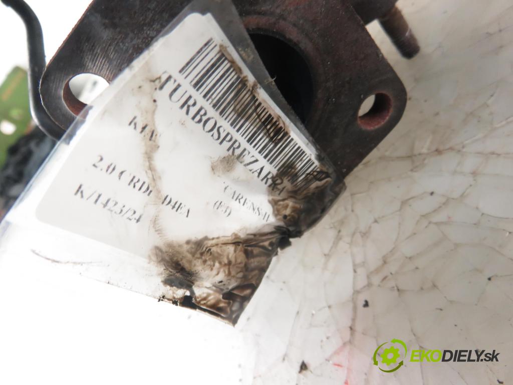 KIA CARENS II (FJ) MINIVAN 2006 83,00 2.0 CRDi - D4EA 1991,00 RYCHLONABÍJEČKA: 2823127000 (Turbodúchadla (kompletní))
