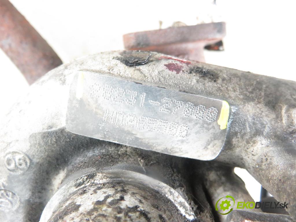 KIA CARENS II (FJ) MINIVAN 2006 83,00 2.0 CRDi - D4EA 1991,00 RYCHLONABÍJEČKA: 2823127000 (Turbodúchadla (kompletní))