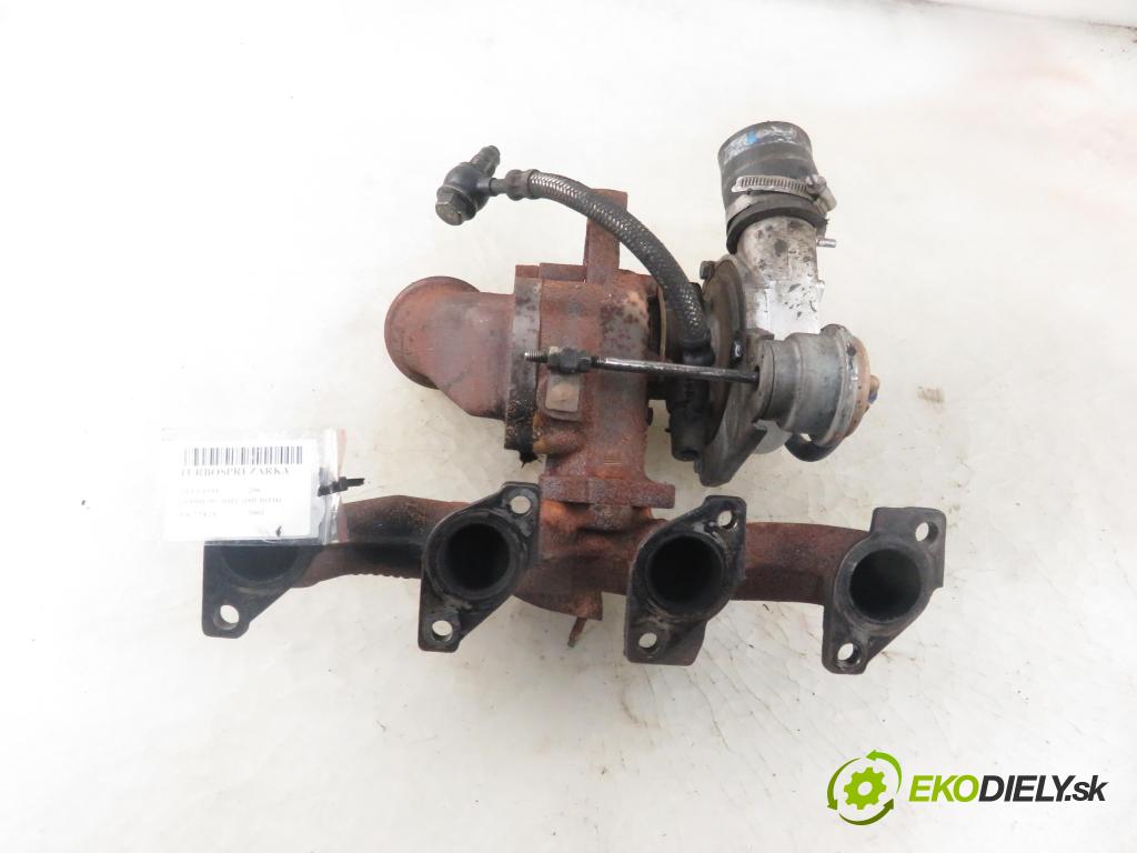 PEUGEOT 206 liftback (2A/C) HB 2003 66,00 2.0 HDI 90 - RHY 1997,00 RYCHLONABÍJEČKA: K03225269 (Turbodúchadla (kompletní))