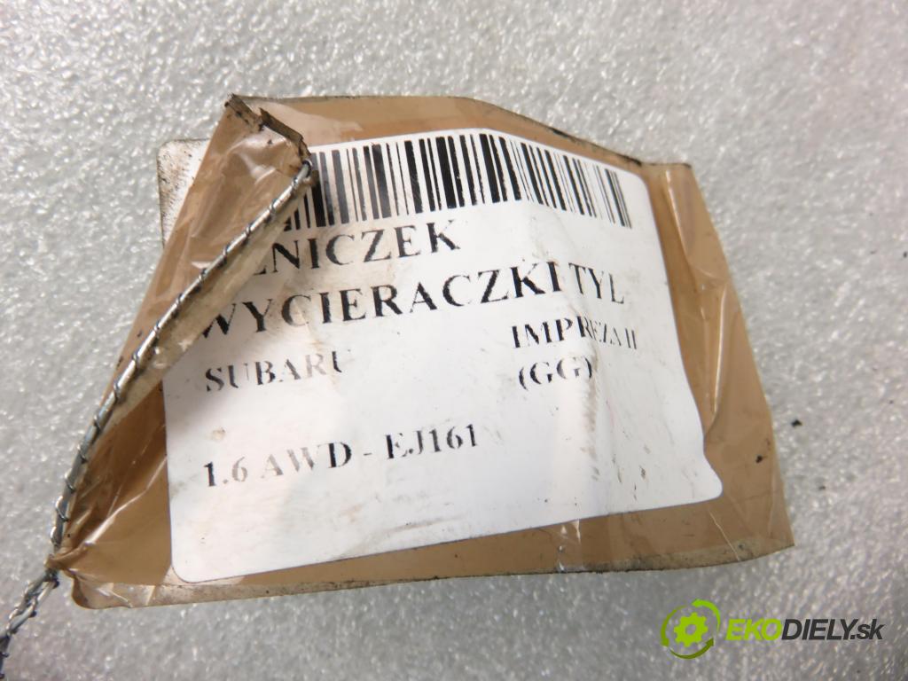 SUBARU IMPREZA kombi (GG) KOMBI 2005 0,00 1.6 AWD - EJ161 1597,00 motorek stěrače ZADNÍ: 34948581