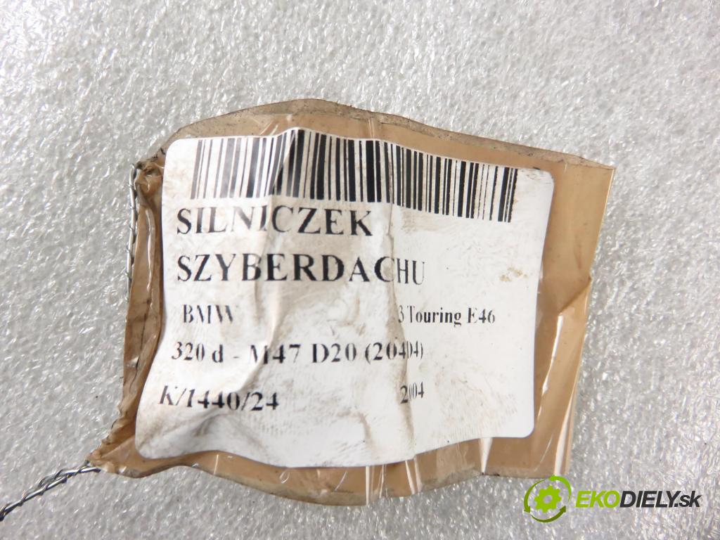 BMW 3 Touring (E46) KOMBI 2004 110,00 320 d 150 - M47 D20 (204D4) 1995,00 Motorček strešného okna 83852379 (Motorčeky ovládania strešného okna)