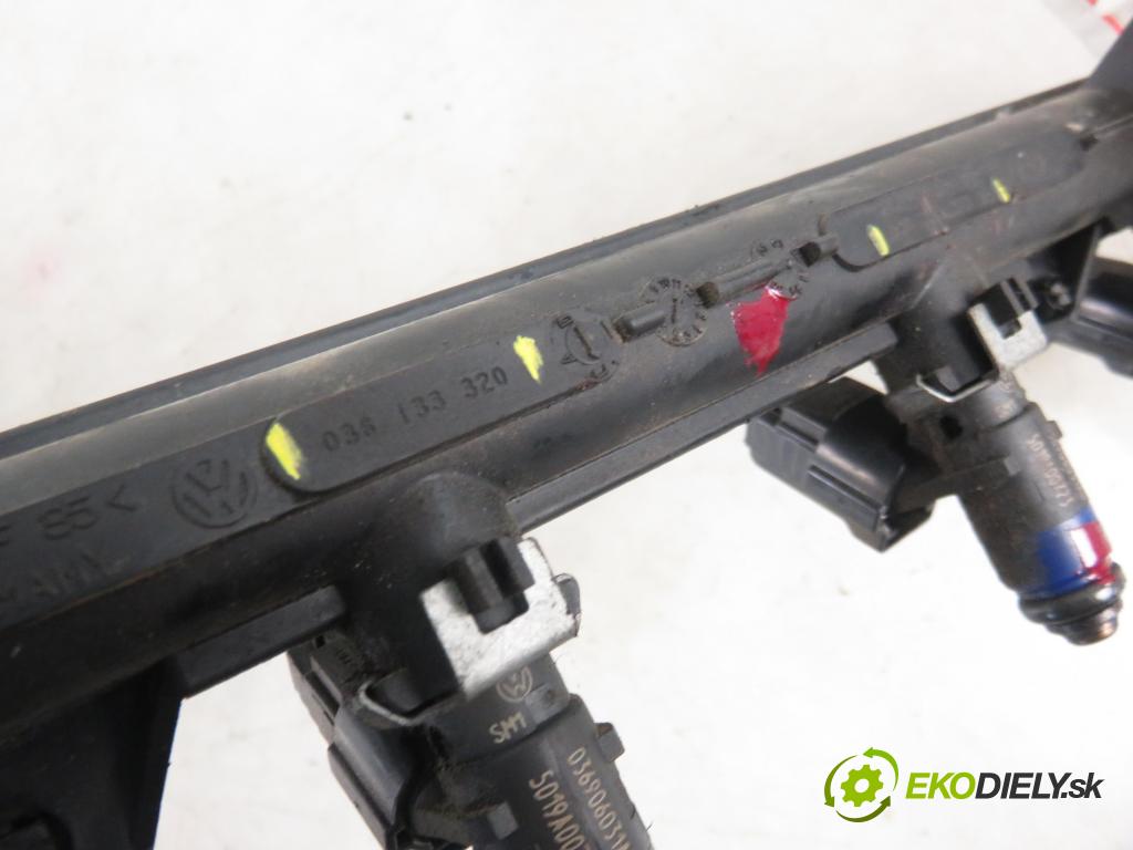 SEAT IBIZA III (6L1) HB 2005 55,00 1.4 16V - BKY 1390,00 Lišta vstrekovacia 036133319BH ; 036906031AB ; 036133320 (Vstrekovacie lišty)