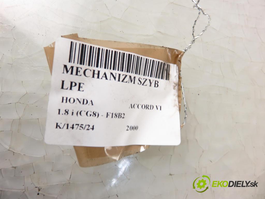 HONDA ACCORD VI (CK, CG, CH, CF8) SEDAN 2000 100,00 1.8 i (CG8) - F18B2 1850,00 mechanismus oken 0130821905